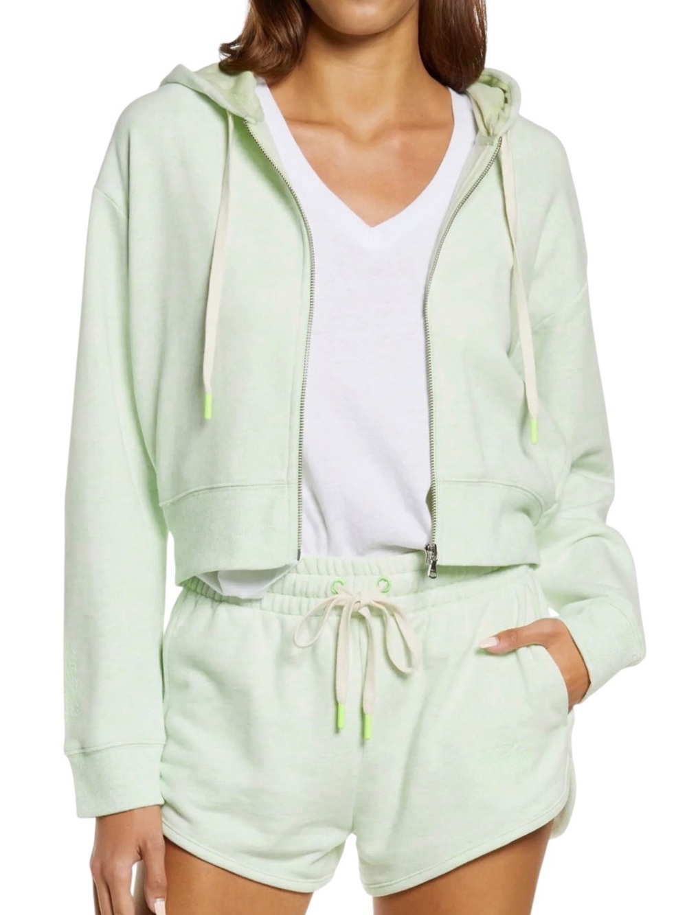 UGG Camari Crop Zip Hoodie